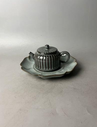 中国 龍泉窯 (龍泉青磁）青磁 急须 工芸品 置物 美術品 Amazon